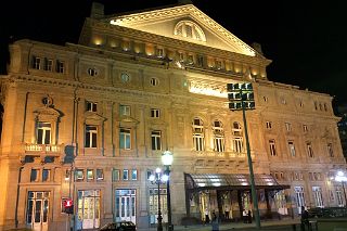 02 The Front Of Teatro Colon At Night Buenos Aires.jpg